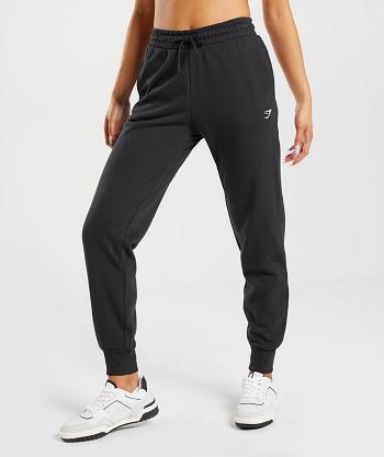 Dámské Kalhoty Jogger Gymshark Tréninková Černé | CZ 4131AHK